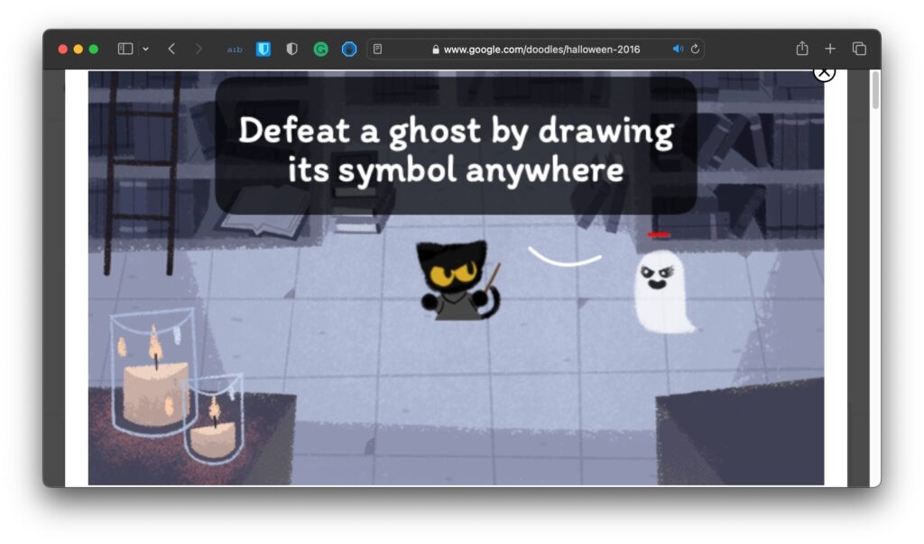 Jeu Halloween - Jeux Gratuits sur Google