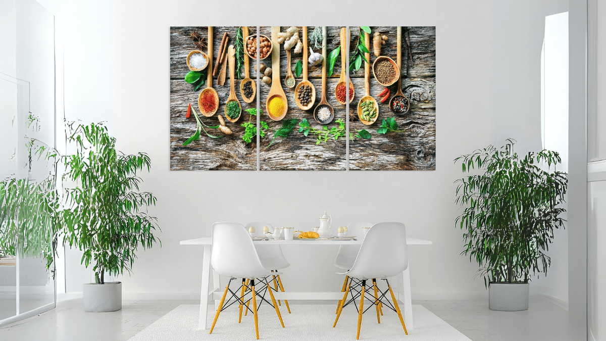 Impressions de photos sur toile pour la cuisine : un mélange parfait de fonctionnalité et de style