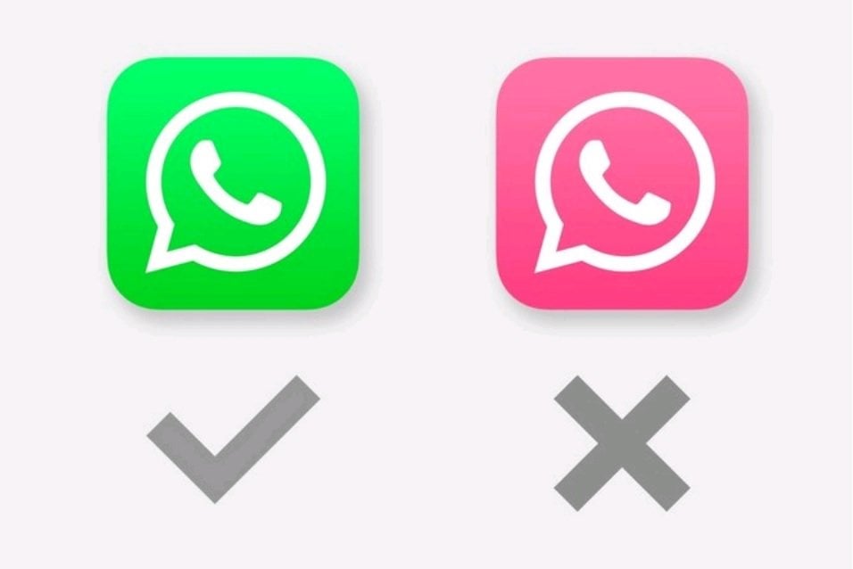 WhatsApp Pink