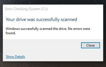 Fix The File or Directory is Corrupted and Unreadable Error in Windows 10