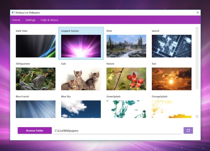 Desktop Live Wallpapers - Alternatives à Steam Wallpaper Engine