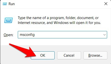 Windows 11でシステム構成を起動する