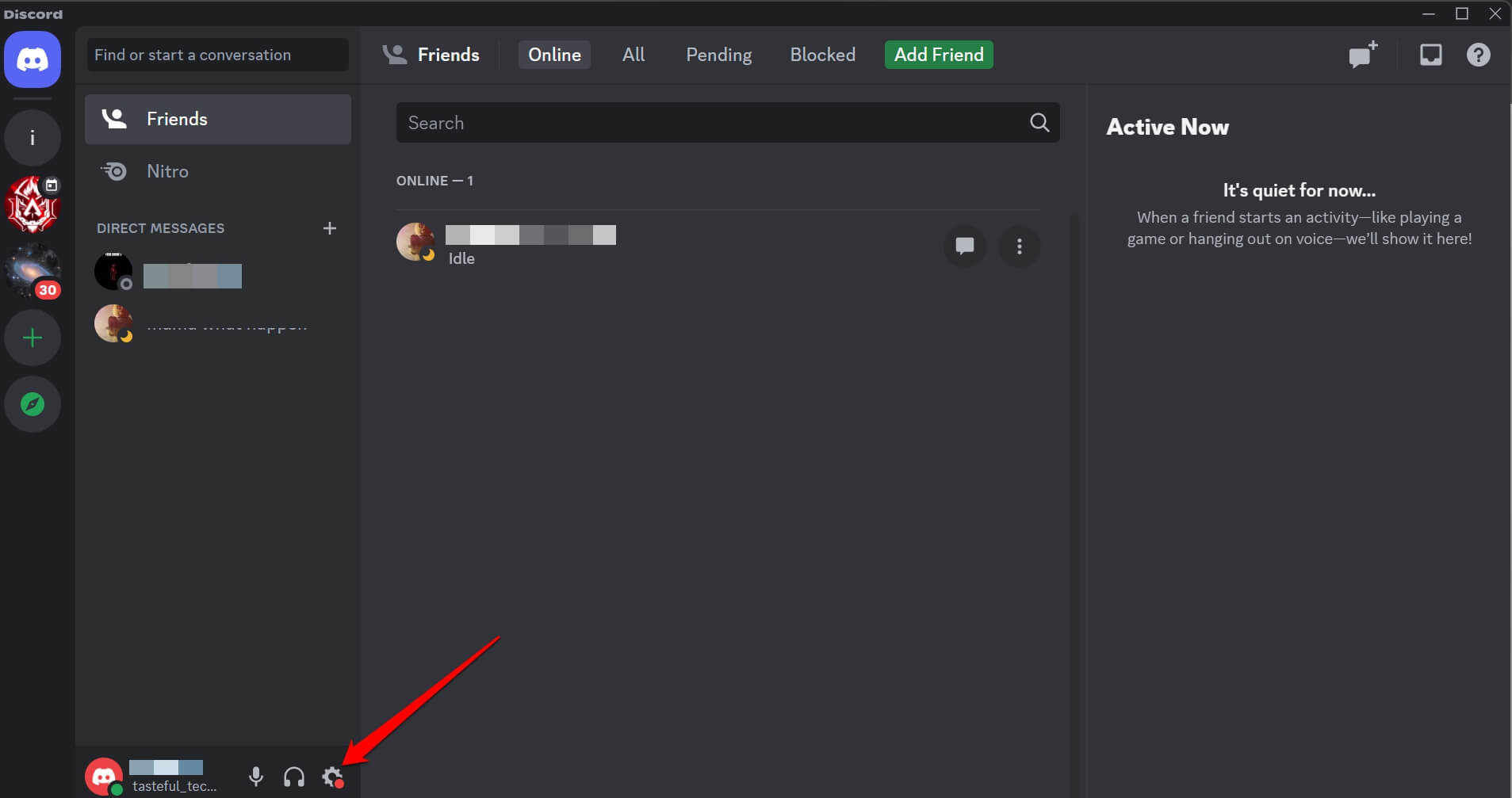 impostazioni discord per PC