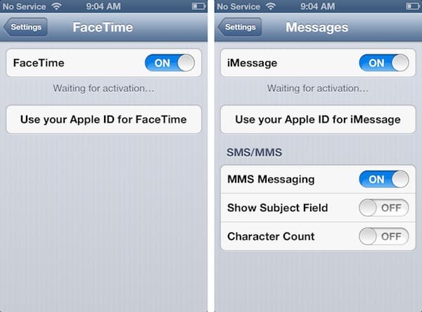 Établir des connexions iMessage et FaceTime internationales
