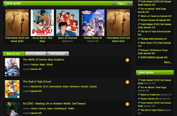 Kissanime - Melhor Site para Download de Anime