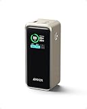 Anker Prime Power Bank, 20.000mAh 200W Caricatore Portatile per Laptop per Viaggi, Approvato TSA, Display Digitale Intelligente, 2 Porte USB-C e 1 Porta USB-A, per iPhone 16/15/14 Series, Samsung, MacBook, e Altro