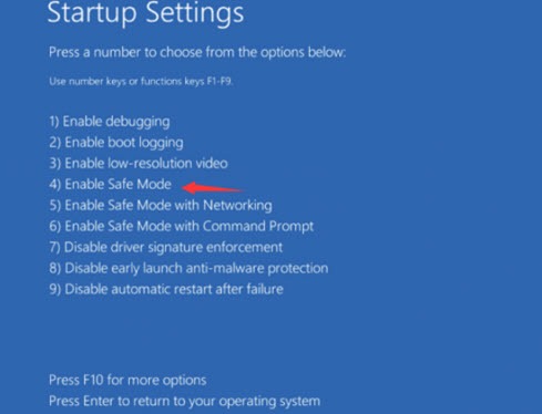 Boot into Safe Mode in Windows