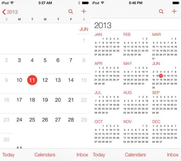 Novedades en iOS 7 para iPad, iPhone + iPod touch: Detalles + Pantallas