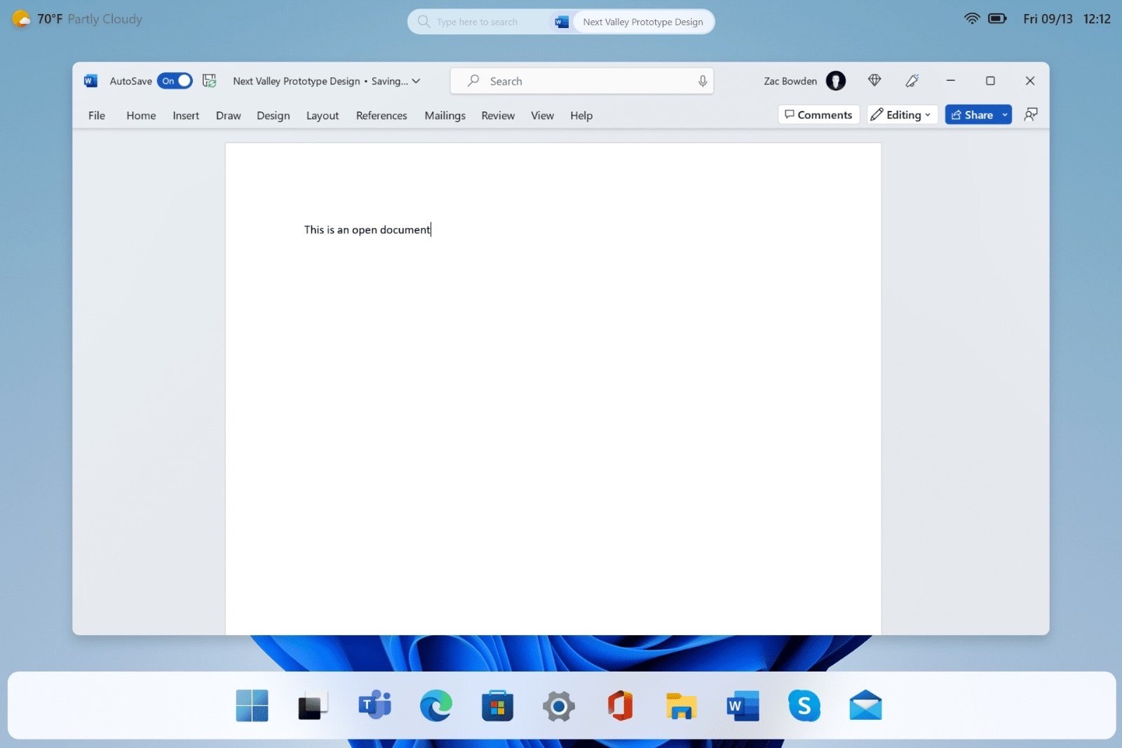 Windows 12 Benutzeroberfläche durchgesickert