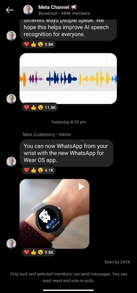 Wear OS 3 스마트워치에서 공식적으로 제공되는 WhatsApp 1