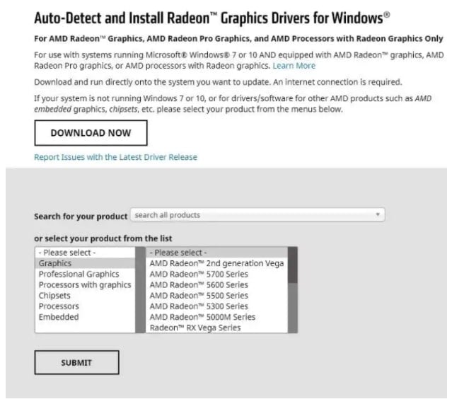 Radeon Settings and Drivers do not Match