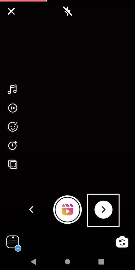 スマートフォンでInstagram Reelsを使用する方法