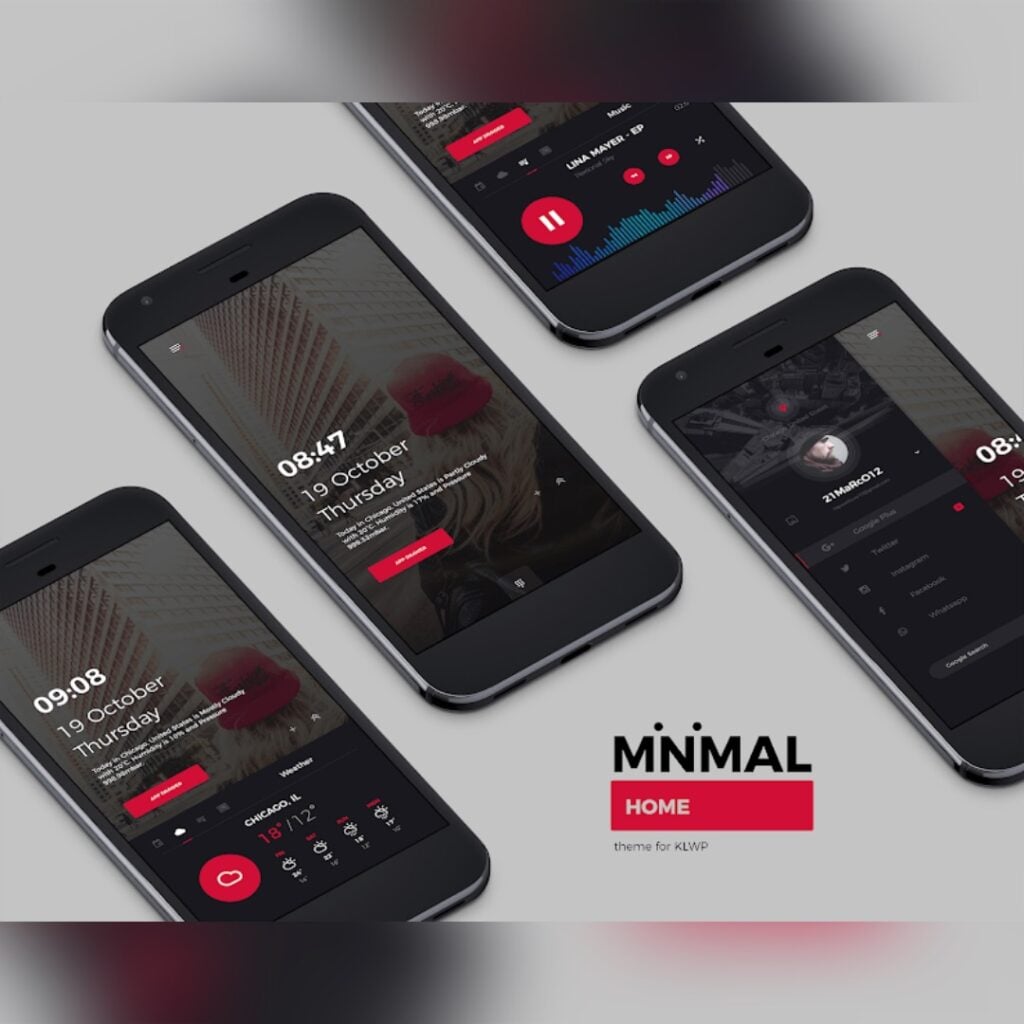 Melhores Temas KLWP