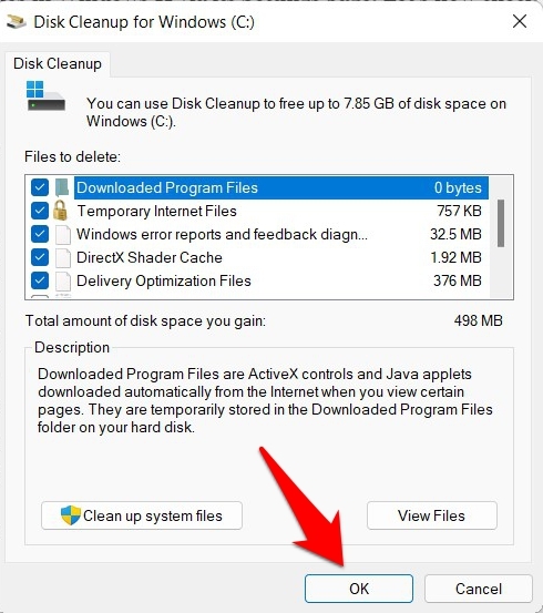 pulizia disco unità c windows 11