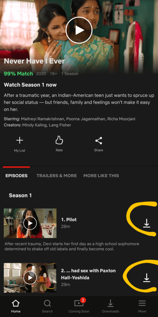 trucchi netflix
