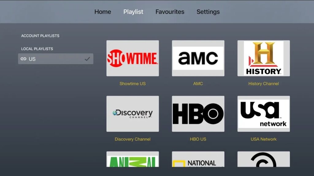 IPTV Player - IPTV Apps für Apple TV