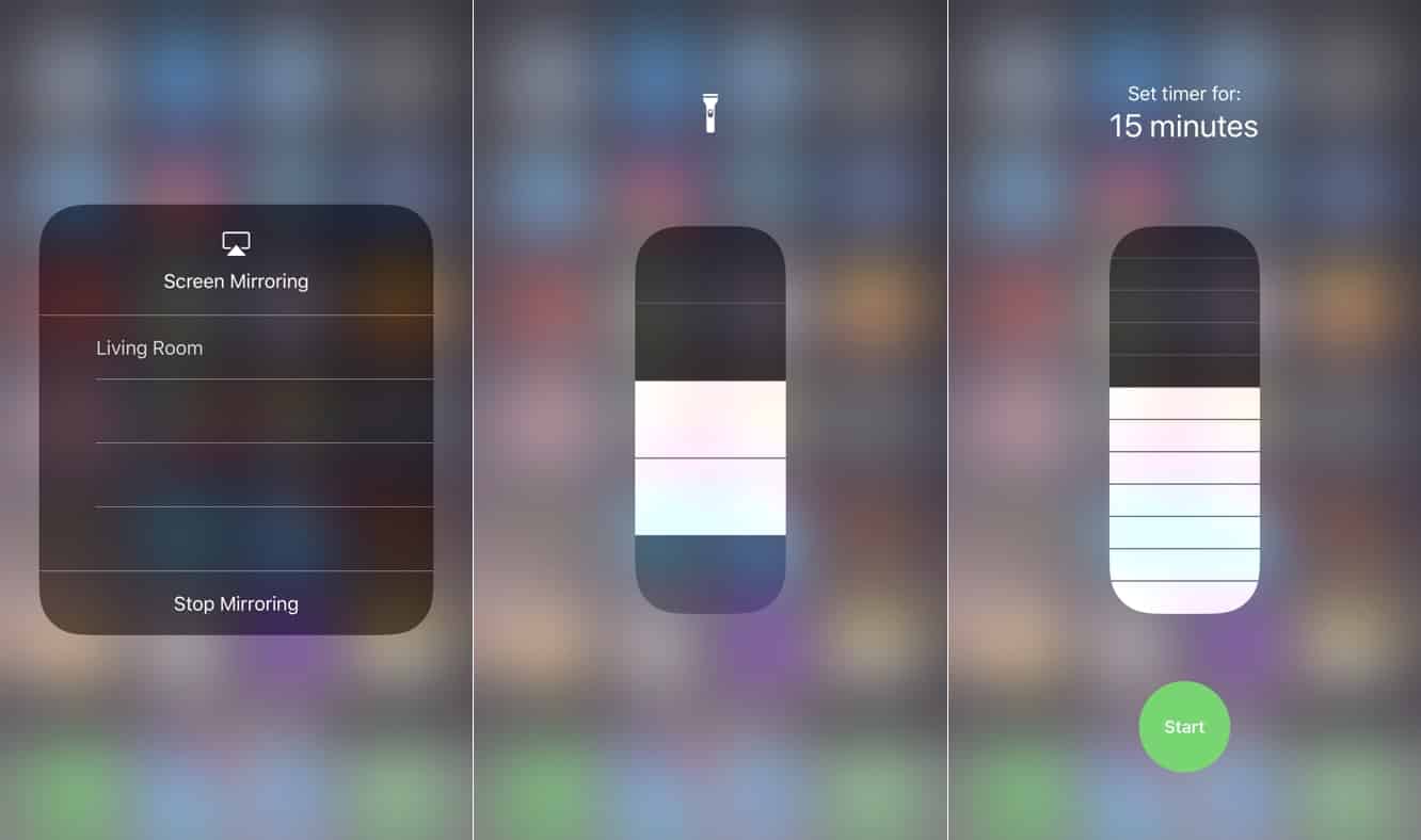 Dentro de las betas: el Centro de Control de iOS 11 se vuelve personalizable, añade Grabación de Pantalla