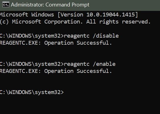 PCのリセット中に問題が発生しました