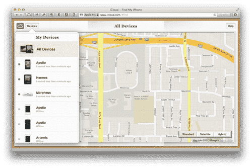 Find My iPhone von einem PC oder Mac verwenden