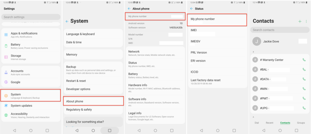 Verifica tu número de teléfono en Android