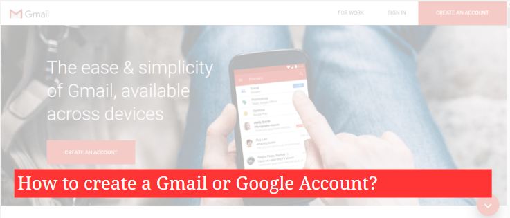 Créer un compte Google