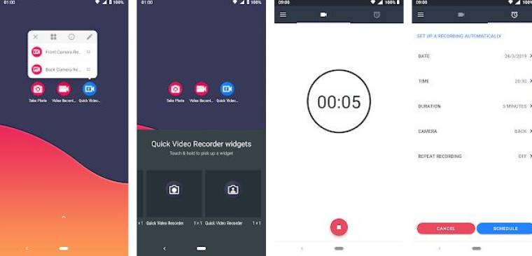 Enregistreur vidéo rapide - Applications de caméra espion et enregistreurs vidéo secrets