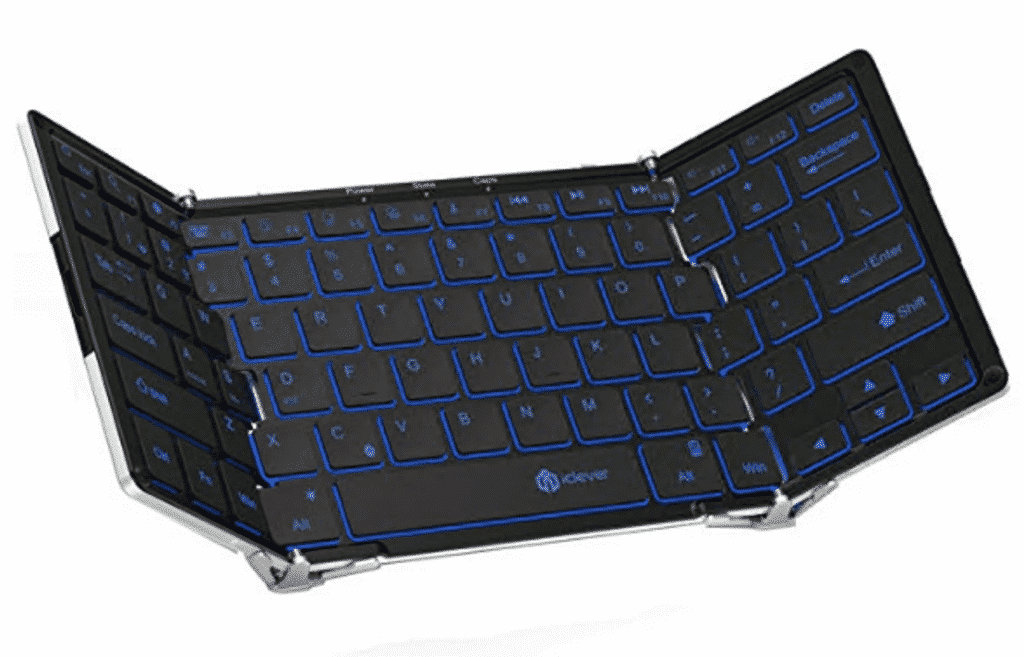 iPad Mini 5 Tastatur von iClever mit Hintergrundbeleuchtung