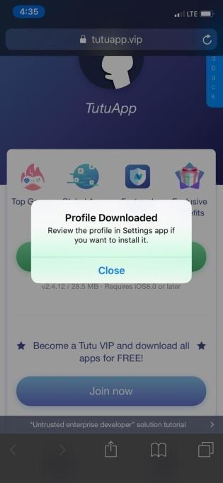 Wie man TutuBox Lite für iOS erhält? 1
