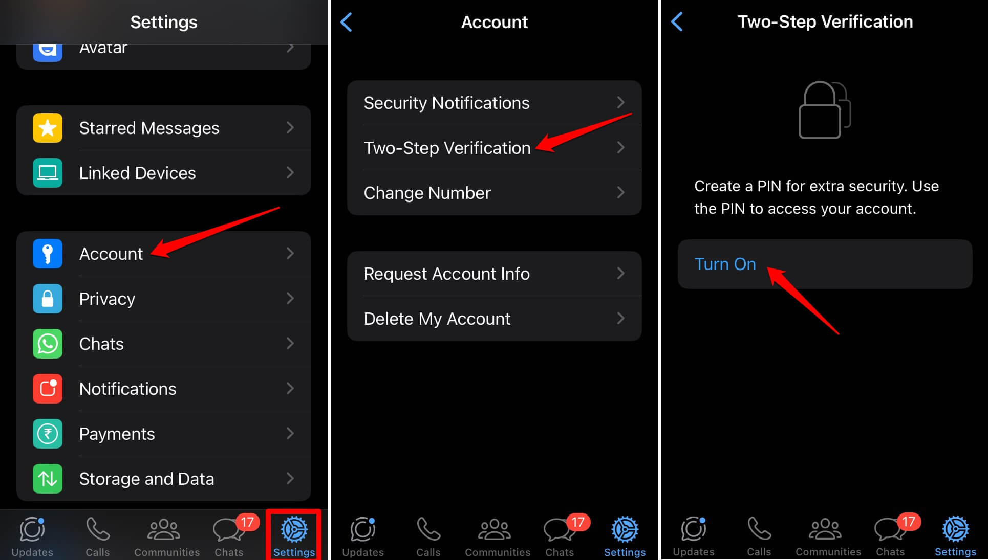 Zwei-Schritte-Verifizierung aktivieren, um Apps auf dem iPhone zu sperren