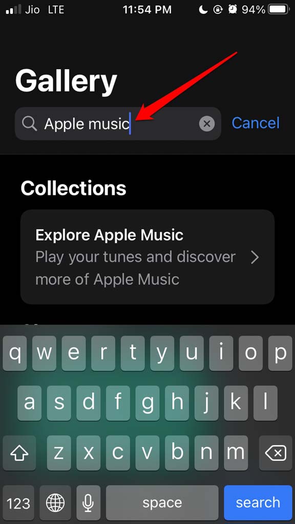 Atalhos do Siri para Apple Music