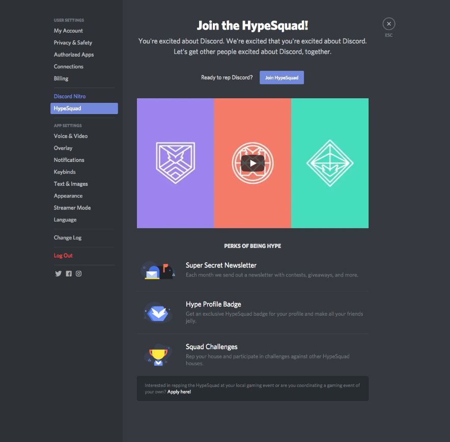 Como Obter o Distintivo Hypesquad do Discord?