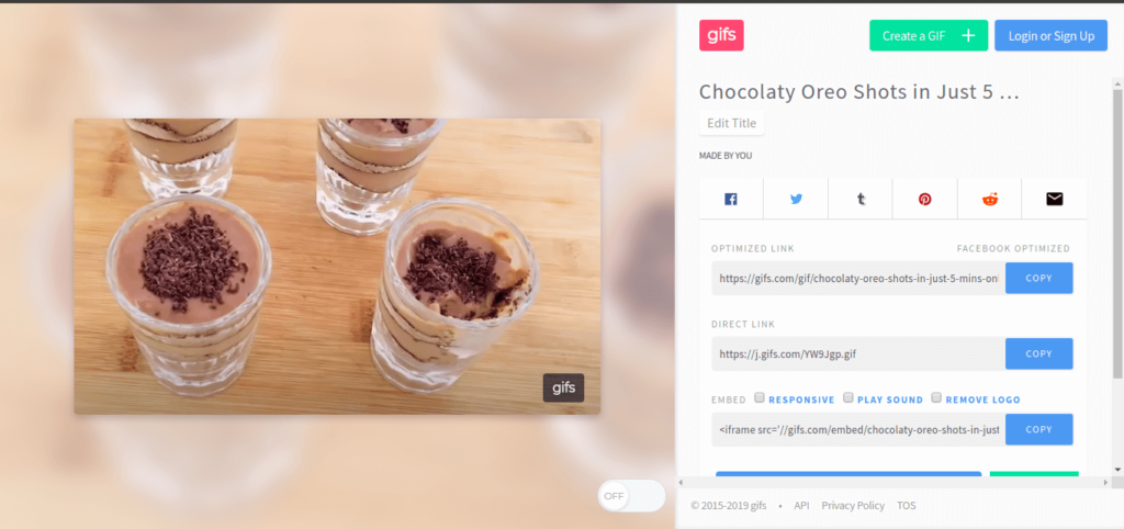 create GIFs from YouTube Videos