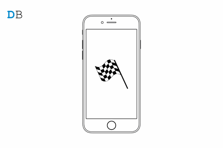 Schermo dell'iPhone diventato nero e bianco