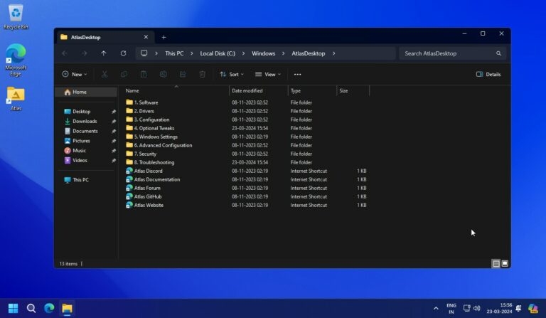 Atlas OS Windows 11