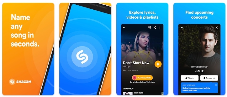 Shazam - ハミングで曲を見つける