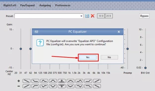 Aggiungi Equalizzatore Audio su Windows 10