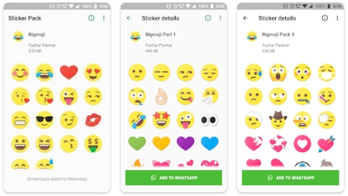 Bigmoji - WAStickerApp - Stickers Divertidos Para WhatsApp