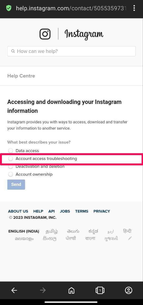 Come Ripristinare un Account Instagram Cancellato? 2
