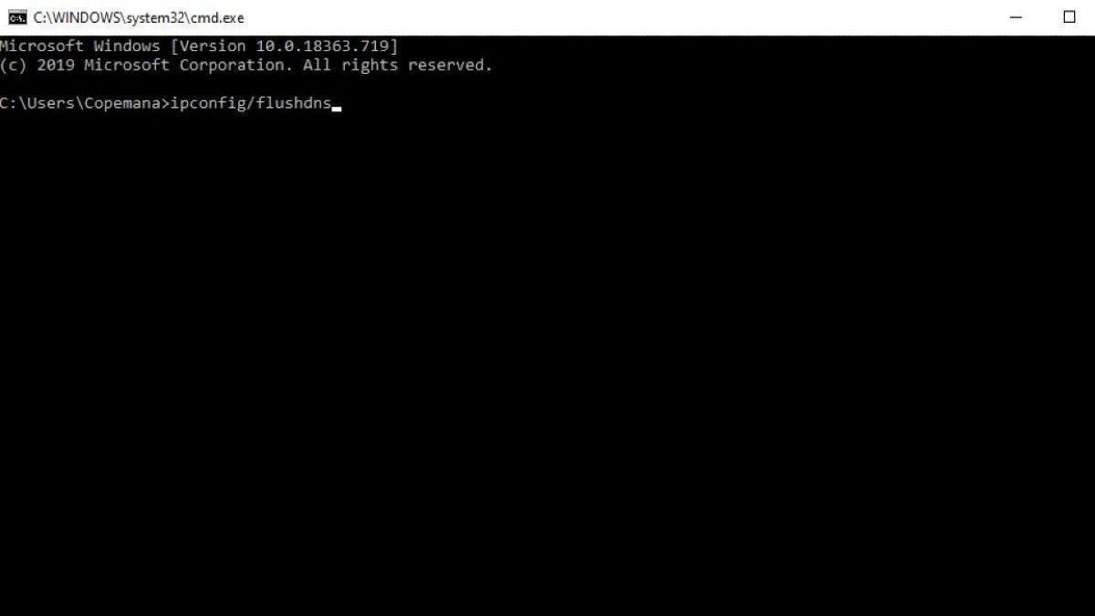 Ipconfig /flushdns