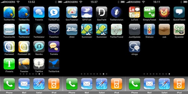 iPhone Gems: La Guida Completa a Tutte le 33 App di Twitter
