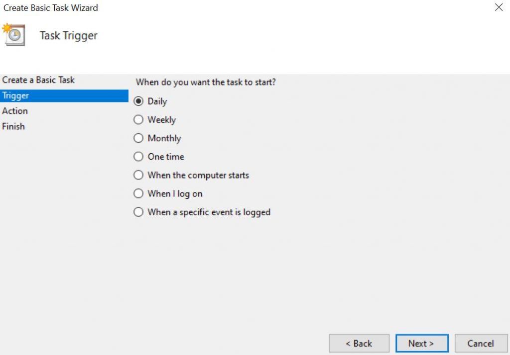 Windows 10 für eine automatische Abschaltung planen