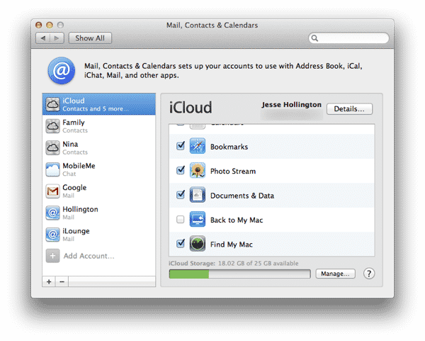 Compartilhando Contas do iTunes e iCloud em Família