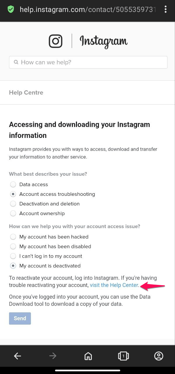 Recupera Account Instagram Cancellato dopo 30 giorni