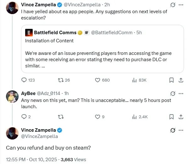 Vince Zampella via X