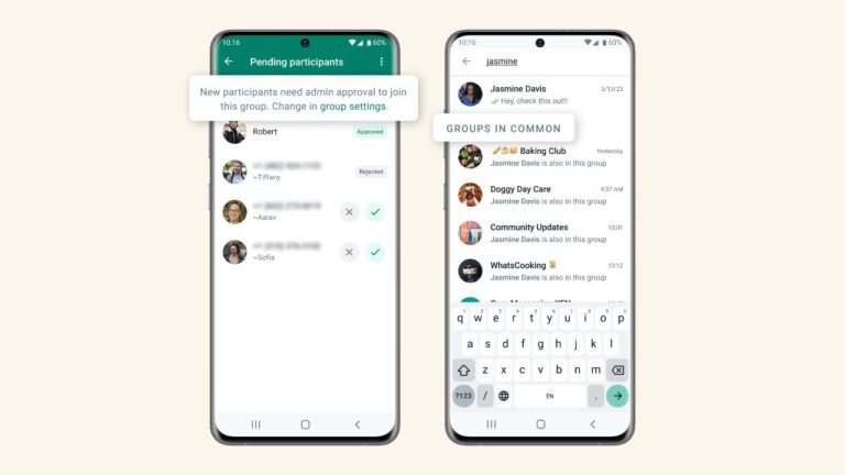 名前なしのWhatsAppグループ