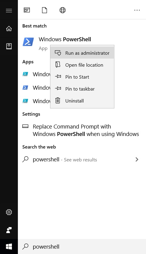 Disinstallare le app integrate su Windows 10