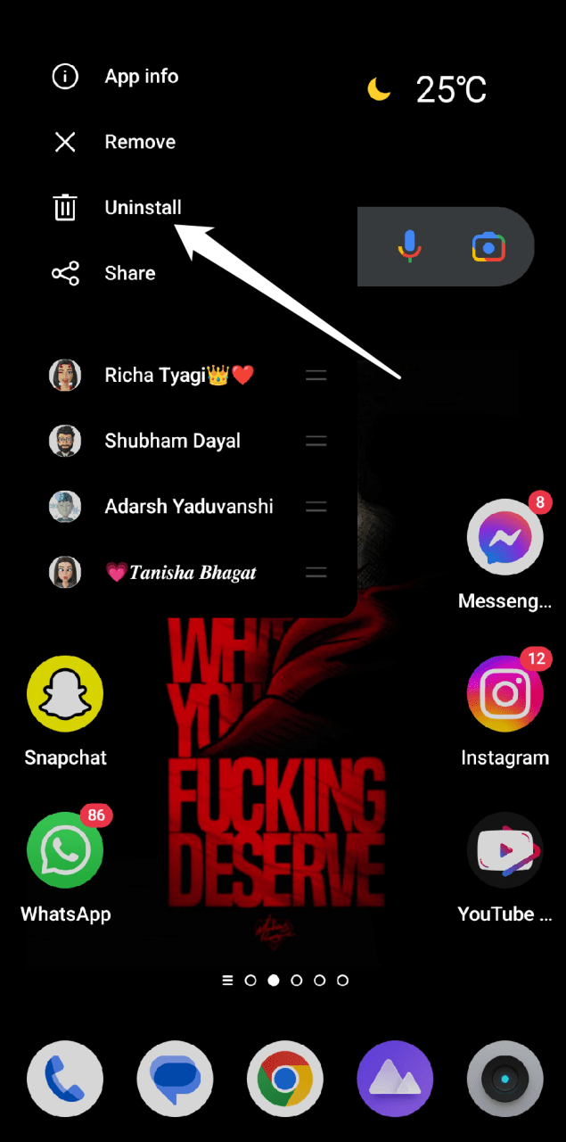AndroidでSnapchatフィルターが機能しない場合の修正方法 1