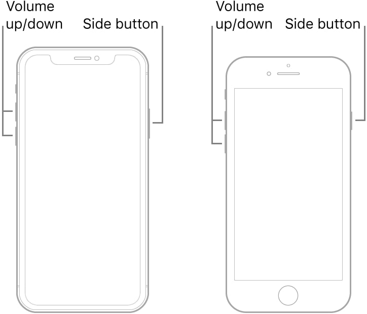 Fuerza el reinicio de tu iPhone - iPhone se enciende y apaga