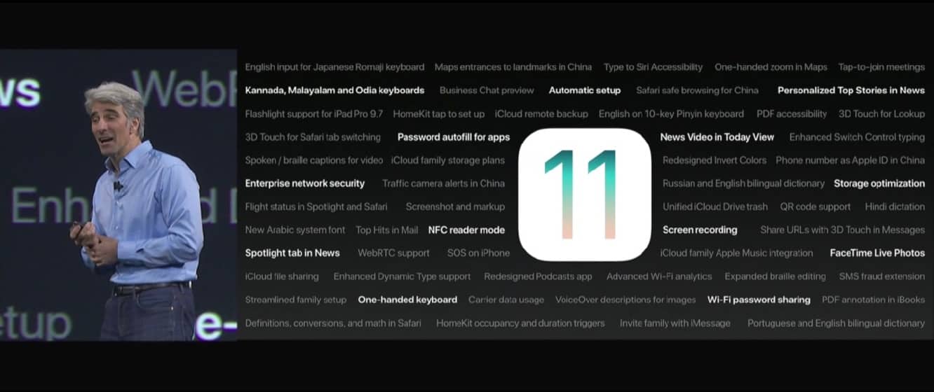 Apple、iOS 11を発表、主要なiPad UIの改善を特徴とする