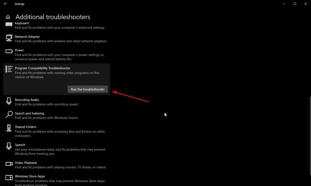 Solucionador de Problemas de Compatibilidade de Programas - Erro ‘Não é possível iniciar o Drive para Desktop’
